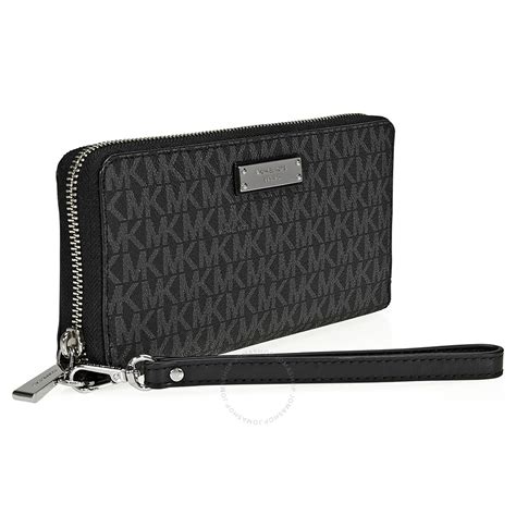 michael kors jet set travel logo continental wallet